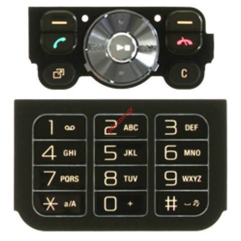 Γνήσιο πληκτρολόγιο SonyEricsson W910i Set Havana Bronze