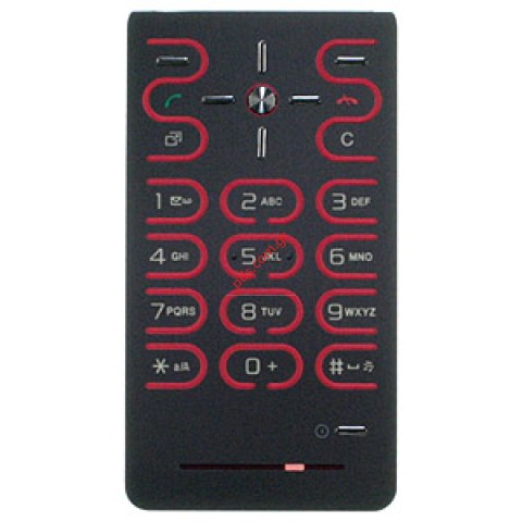 Γνήσιο πληκτρολόγιο SonyEricsson Z770i Red Silver