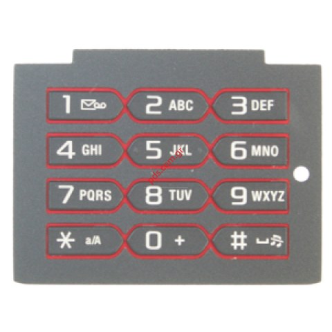 Γνήσιο πληκτρολόγιο T9 SonyEricsson W595 αριθμητικό Ruby Black