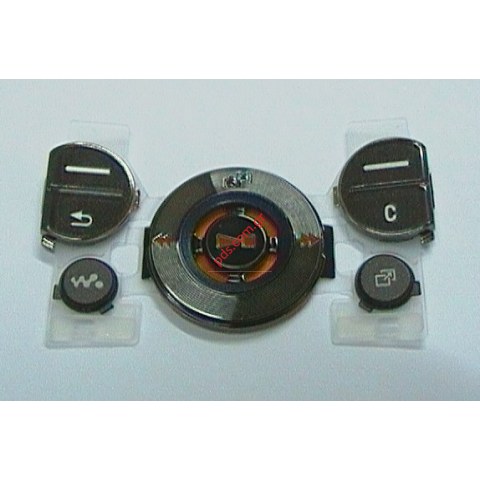 Γνήσιο πληκτρολόγιο Up SonyEricsson W580i Black/Orange Function