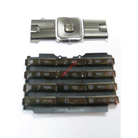 Γνήσιο σετ πληκτρολογίου SonyEricsson K770i σε καφέ χρώμα