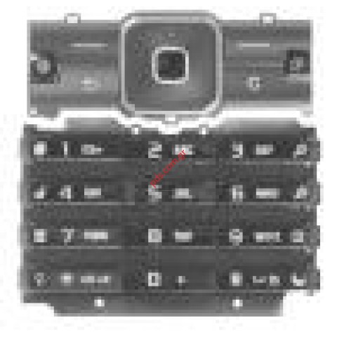 Γνήσιο σετ πληκτρολογίου SonyEricsson K770i σε μαύρο χρώμα