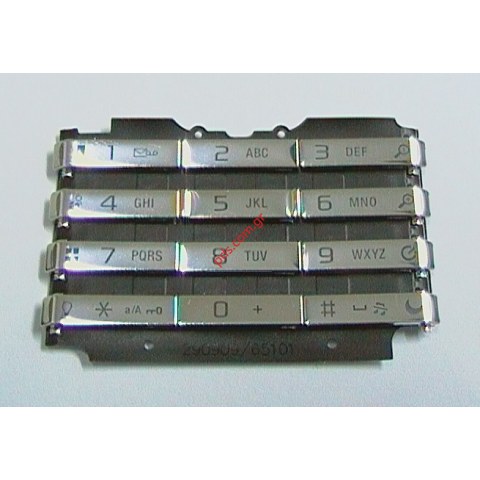 Γνήσιο SonyEricsson K770i αριθμητικό πληκτρολόγιο Silver beige