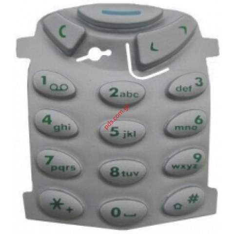 Keypad compatible NOKIA 3310 Silver Bulk Keypad compatible NOKIA 3310 Silver Bulk