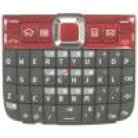 Πληκτρολόγιο Nokia E63 QUERTY ruby red ENGLISH