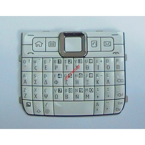 Πληκτρολόγιο Nokia E71 QUERTY White