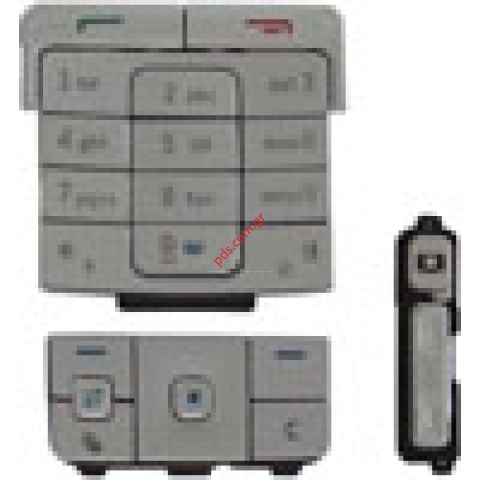 Συμβατό πληκτρολόγιο ασημί με το 6260 σετ.