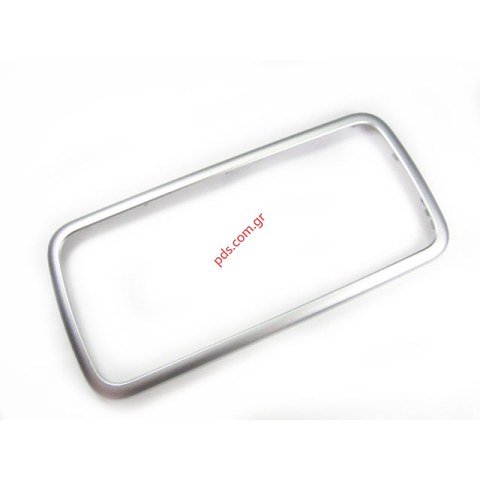 Γνήσια εξωτερικό πλαίσιο πρόσοψης Nokia 5230 σε χρώμα Silver 