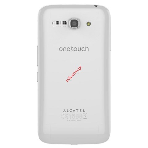 Γνήσια καπάκι μπαταρίας Alcatel 7047D Pop C9 White σε άσπρο χρώμα