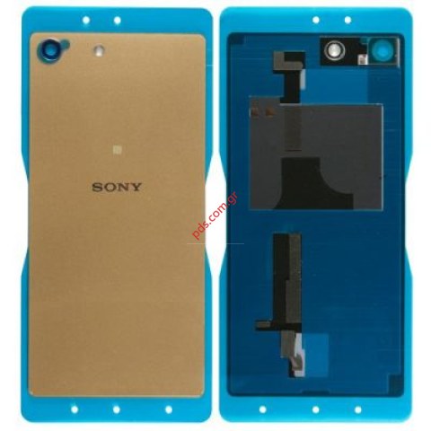 Γνήσια καπάκι μπαταρίας Gold Sony Xperia M5 (E5603), E5606, E5653 Xperia M5, E5633, E5643, E5663 Xperia M5 Dual SIM σε χρυσό χρώμα