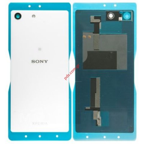 Γνήσια καπάκι μπαταρίας White Sony Xperia M5 (E5603), E5606, E5653 Xperia M5, E5633, E5643, E5663 Xperia M5 Dual SIM σε λευκό χρώμα