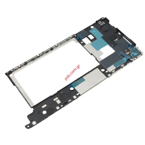 Γνήσια μεσαίο πλαίσιο Sony Xperia XA Ultra Dual (F3212) Silver GINA Middle Cover Camera Lens 