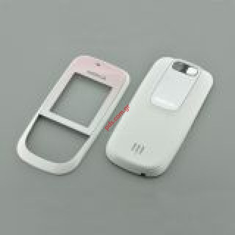 Γνήσια Nokia 2680 White/Pink  πρόσοψη και καπάκι μπαταρίας Γνήσια Nokia 2680 White/Pink  πρόσοψη και καπάκι μπαταρίας