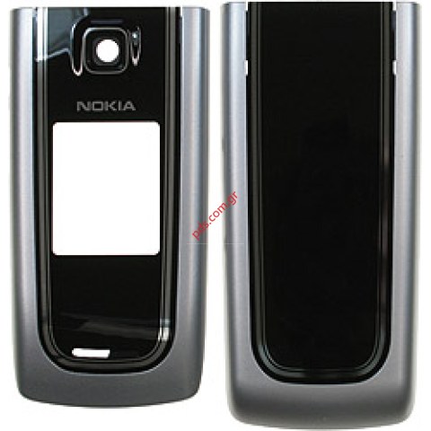 Γνήσια Νokia 6555 πρόσοψη και καπάκι μπαταρίας Black/Silver Γνήσια Νokia 6555 πρόσοψη και καπάκι μπαταρίας Black/Silver