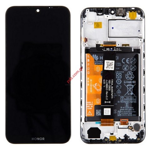 Γνήσια οθόνη Huawei Honor 8S (KSA-LX29 KSE-LX9) 2019 PRIME Black σε μαύρο χρώμα frame & battery ORIGINAL Γνήσια οθόνη Huawei Honor 8S (KSA-LX29 KSE-LX9) 2019 PRIME Black σε μαύρο χρώμα frame & battery ORIGINAL
