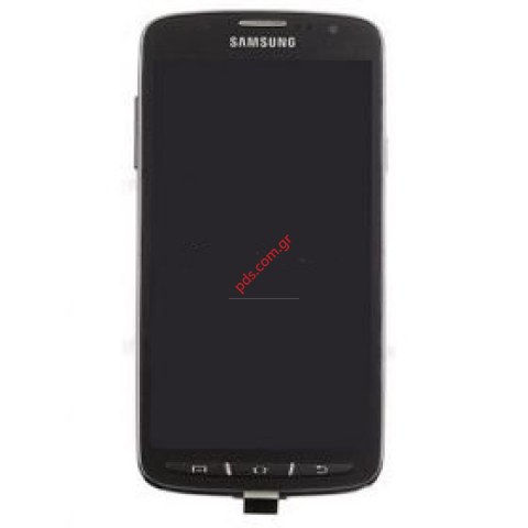 Γνήσια οθόνη σετ πρόσοψης Samsung Galaxy S4 Active i9295 Grey σε γκρί χρώμα