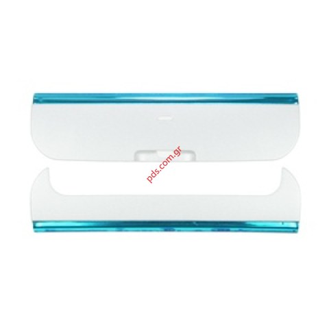 Γνήσια πλαστικά καλύματα πάνω και κάτω Nokia X6 8GB White/blue Γνήσια πλαστικά καλύματα πάνω και κάτω Nokia X6 8GB White/blue