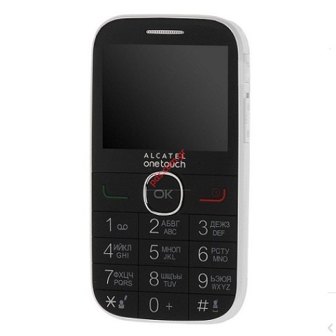 Γνήσια πρόσοψη Alcatel OT 2004C One Touch White σε λευκό χρώμα