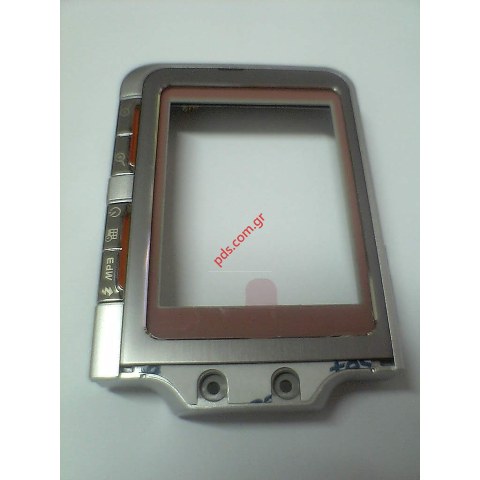Original front cover housing LG KG920 Silver w/o len Original front cover housing LG KG920 Silver w/o len