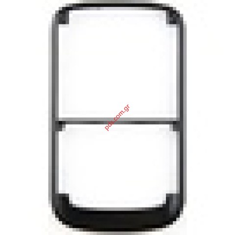 Γνήσιά πρόσοψη BlackBerry 9000 Bold πλαίσιο σε μαύρο χρώμα με τα πλαινά πλήκτρα