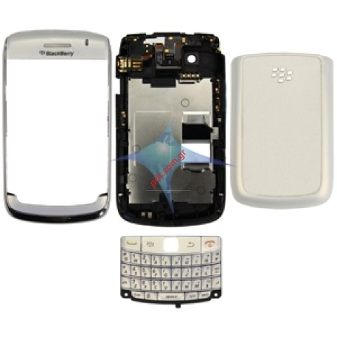 Γνήσια πρόσοψη BlackBerry 9700 Bold Onyx complete set White