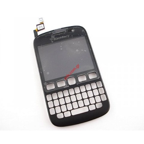 Γνήσια πρόσοψη BlackBerry 9720 Black σε μαύρο χρώμα με την αφή touch digitizer