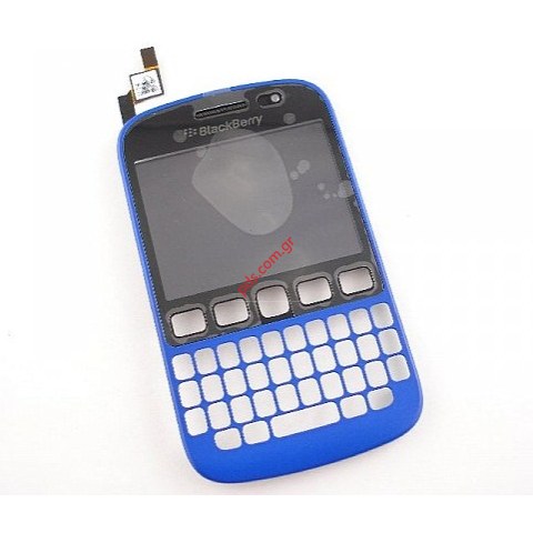 Γνήσια πρόσοψη BlackBerry 9720 Blue σε μπλέ χρώμα με την αφή touch digitizer