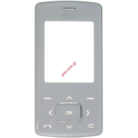 Original front cover LG KG800 Chocolate in white color Original front cover LG KG800 Chocolate in white color