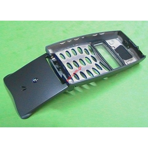 Γνήσια πρόσοψη Ericsson T29s Grey Blue σε γκρί χρώμα με το πορτάκι και το μικρόφωνο (ΕΞΑΝΤΛΗΘΗΚΑΝ)