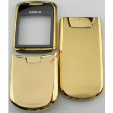 Γνήσια πρόσοψη για Nokia 8800 Χρυσή 3 pcs