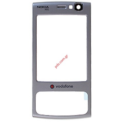 Γνήσια πρόσοψη για Nokia N95 Ασημί Vodafone logo Γνήσια πρόσοψη για Nokia N95 Ασημί Vodafone logo