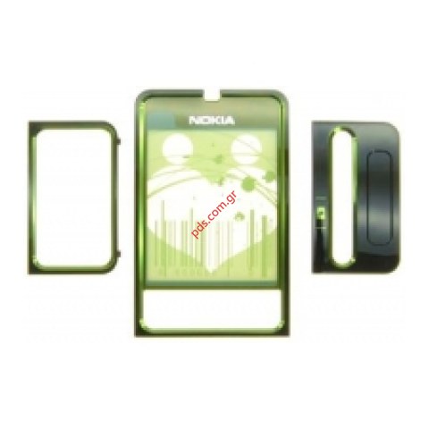 Γνήσια πρόσοψη για το Nokia 3250 σετ σε πράσινο  Γνήσια πρόσοψη για το Nokia 3250 σετ σε πράσινο