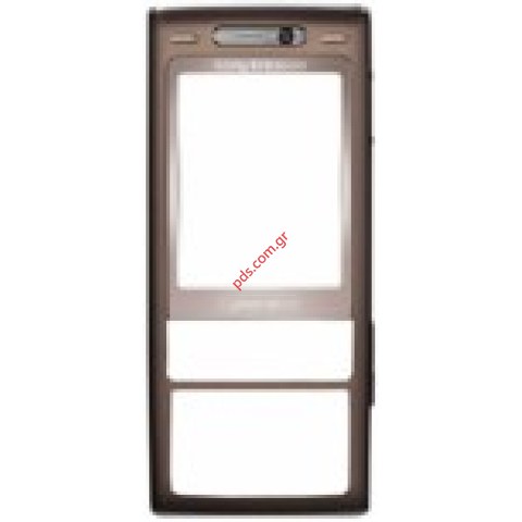 Γνήσια πρόσοψη για το SonyEricsson K800i καφέ Γνήσια πρόσοψη για το SonyEricsson K800i καφέ