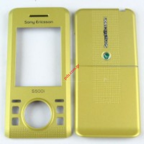 Γνήσια πρόσοψη για το SonyEricsson S500i Spring yellow