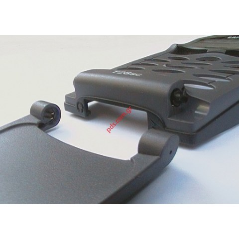 Γνήσια πρόσοψη housing original ERICSSON T28s σε γκρί χρώμα με το πορτάκι και το μικρόφωνο