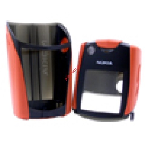Γνήσια πρόσοψη housing original ΝΟΚΙΑ 5140, 5140i Μαύρη πορτοκαλί