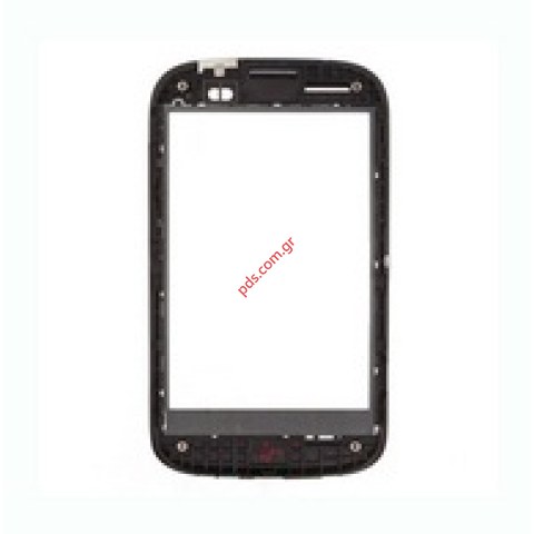 Γνήσια πρόσοψη HTC Desire C (A320e) Black (κενό) empty