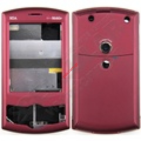 Γνήσια πρόσοψη HTC P3300 κομπλέ full set Red (T-Mobile MDA Compact III)
