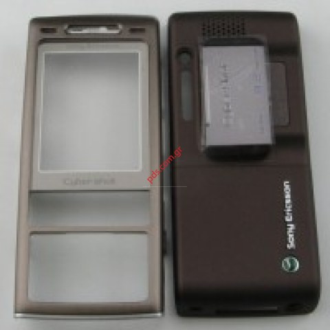 Γνήσια πρόσοψη K800i Allure Brown Full set 3 PCS Γνήσια πρόσοψη K800i Allure Brown Full set 3 PCS