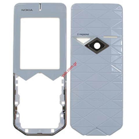 Γνήσια πρόσοψη και καπάκι μπαταρίας ΝΟΚΙΑ 7500p Prism White Γνήσια πρόσοψη και καπάκι μπαταρίας ΝΟΚΙΑ 7500p Prism White