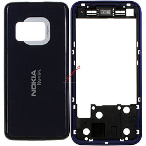 Γνήσια πρόσοψη και καπάκι μπαταρίας Nokia N81 Vanila 3 Blue