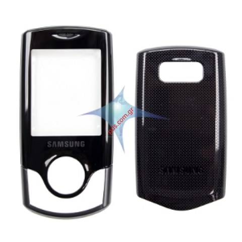 Γνήσια πρόσοψη και καπάκι μπαταρίας Samsung GT S3100 Black 