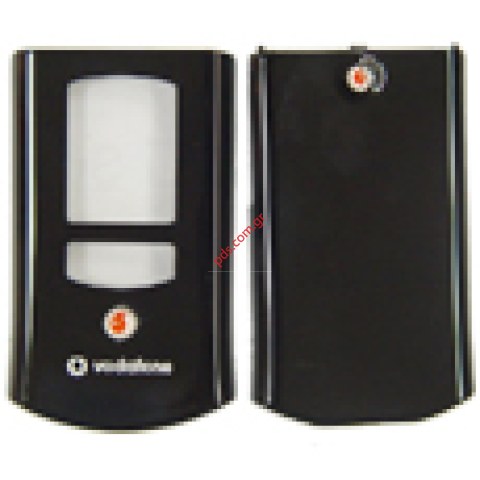 Γνήσια πρόσοψη και καπάκι μπαταρίας SONY ERICSSON V800i Μαύρο Γνήσια πρόσοψη και καπάκι μπαταρίας SONY ERICSSON V800i Μαύρο