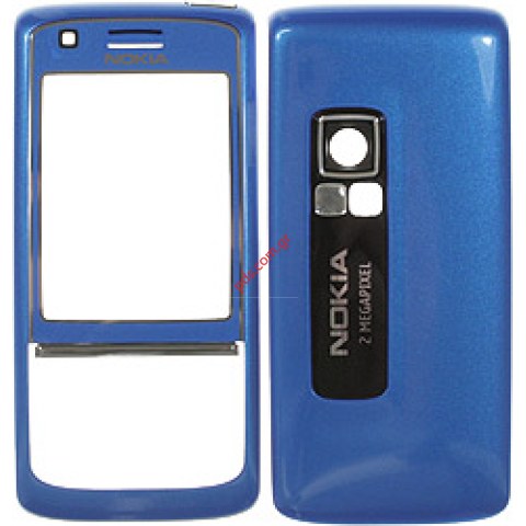 Γνήσια πρόσοψη και πίσω καπάκι Nokia 6288 Blue