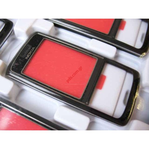 Γνήσια πρόσοψη και πίσω καπάκι Nokia 6288 Μαύρη Piano Black Γνήσια πρόσοψη και πίσω καπάκι Nokia 6288 Μαύρη Piano Black