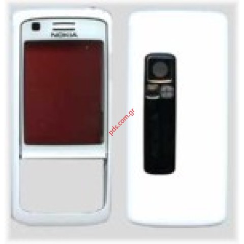 Γνήσια πρόσοψη και πίσω καπάκι Nokia 6288 Piano White