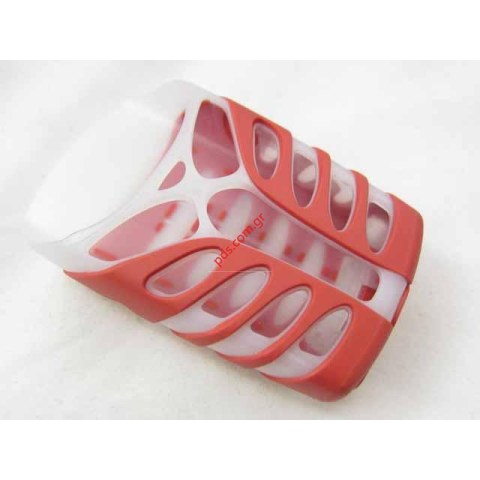 Γνήσια πρόσοψη κάτω πληκτρολογίου ΝΟΚΙΑ 5100 B Shell σε κόκκινο χρώμα