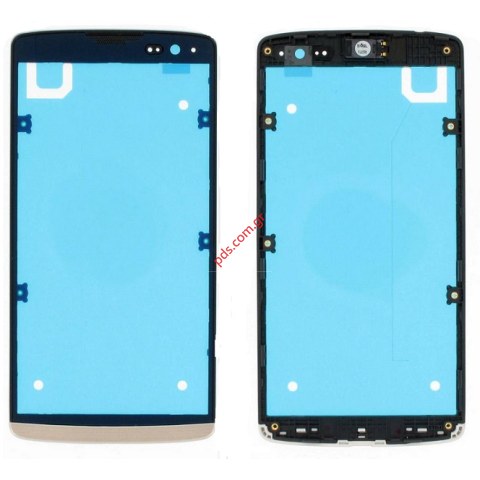 Original front cover LG H340 LEON LTE Gold color. Original front cover LG H340 LEON LTE Gold color.