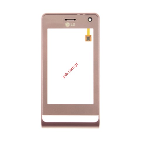 Original front cover LG KU990 Viewty whith digitazer for Pink  color. Original front cover LG KU990 Viewty whith digitazer for Pink  color.