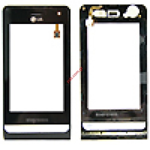 Original front cover LG KU990 Viewty whith touch screen digitazer Black Original front cover LG KU990 Viewty whith touch screen digitazer Black